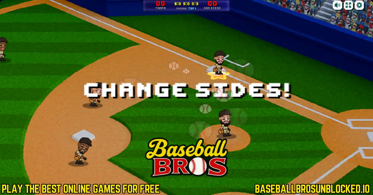 Baseball Bros Change Sides!
